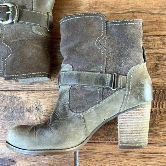 Timberland Earthkeepers Rudston Waterproof Suede Leather Ankle Boots Booties 9 - Picture 5 of 16